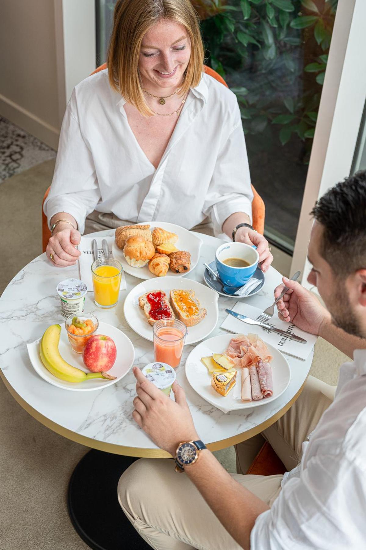 Le Mauritia Hotel Et Spa Pornic Eksteriør bilde
