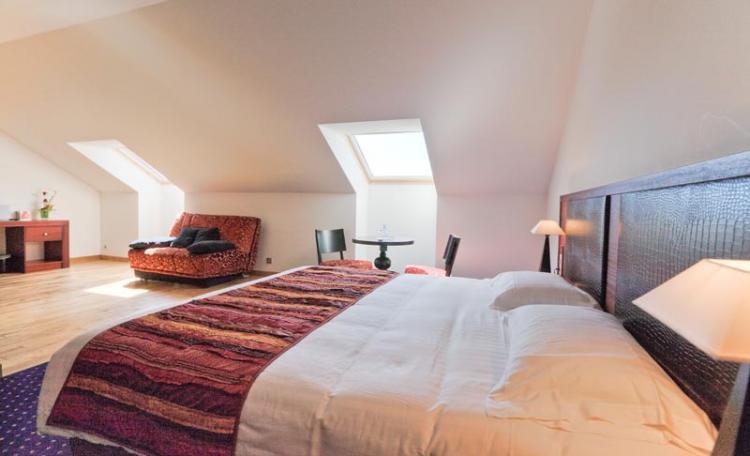 Le Mauritia Hotel Et Spa Pornic Rom bilde